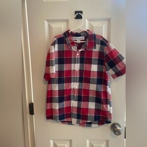 Old Navy Boys Button up (red, white, blue, grey)